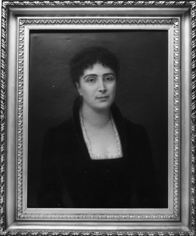 Ritratto di Costanza Sgambati (dipinto) - ambito romano (ultimo quarto sec. XIX)